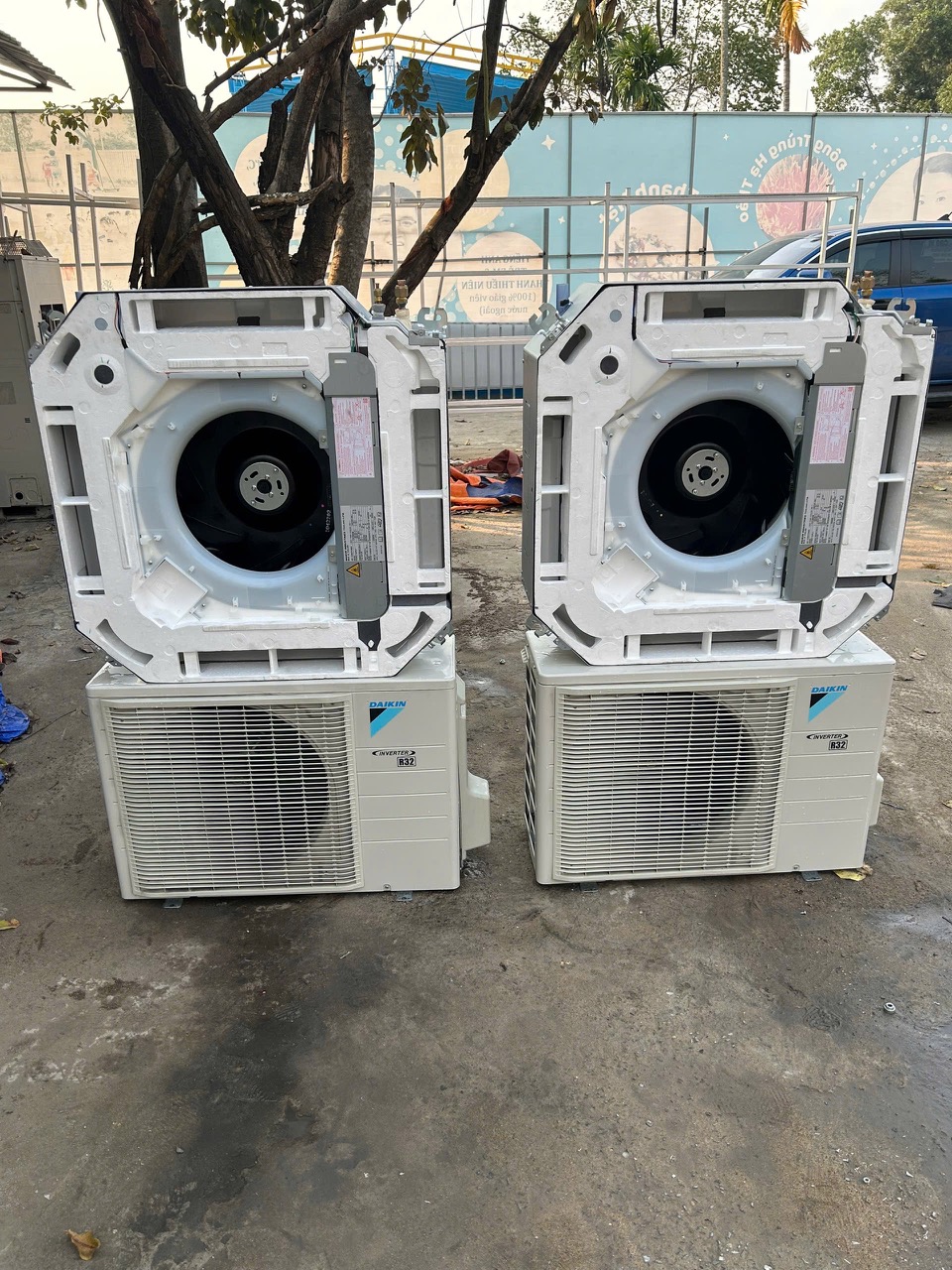 Máy lạnh cũ Âm Trần Daikin 3hp - 5hp đã qua sử dụng MỚI 90%