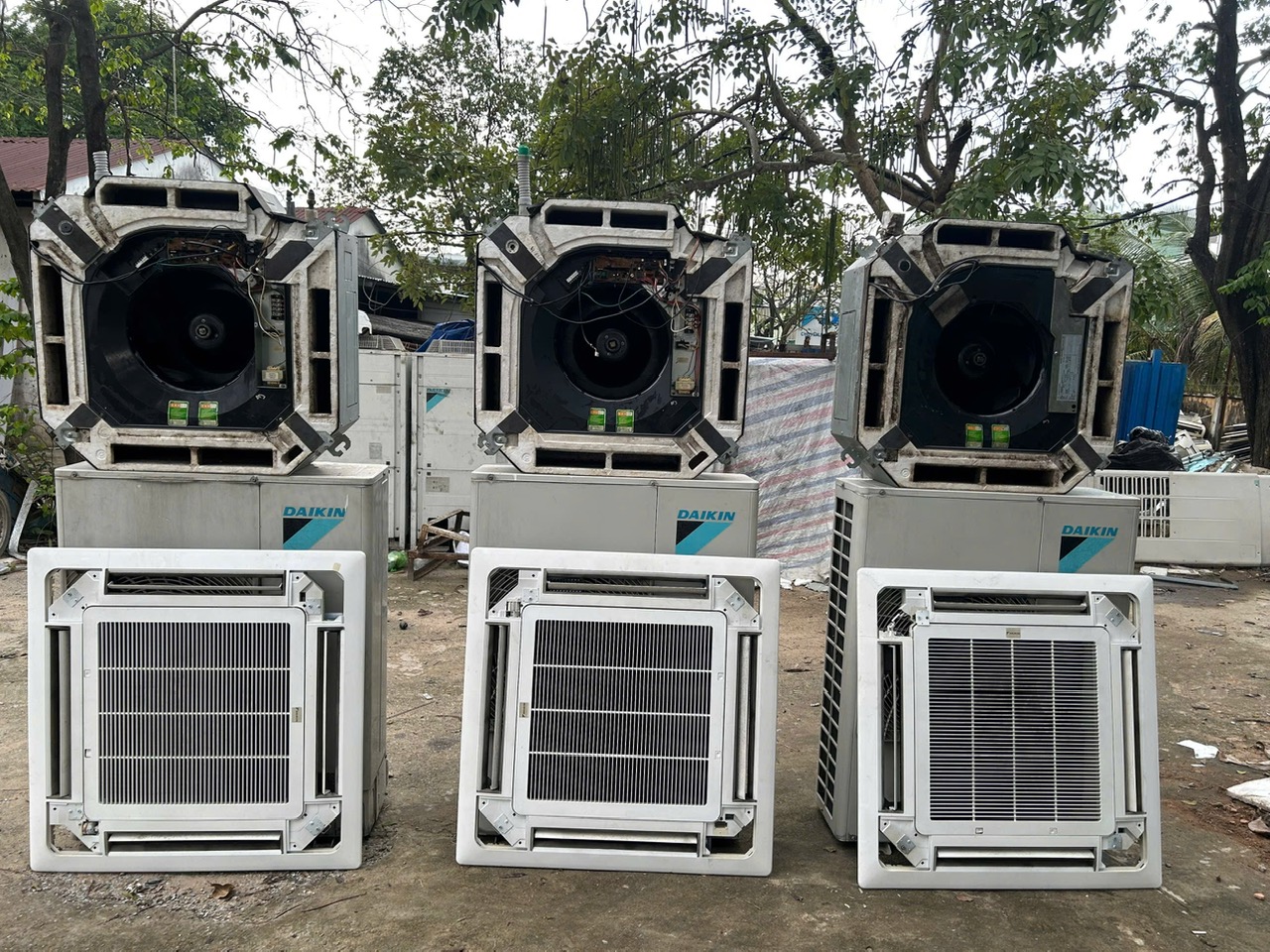 Máy lạnh cũ Âm Trần Daikin 3hp - 5hp đã qua sử dụng MỚI 90% - Ảnh 2
